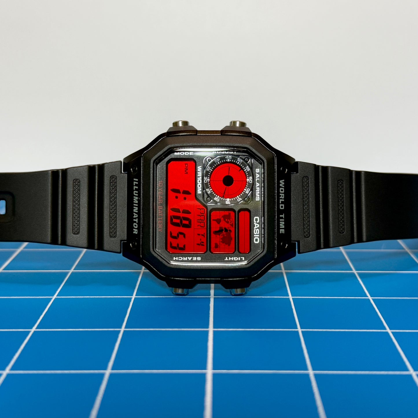 "Ruby Red" Casio Royale