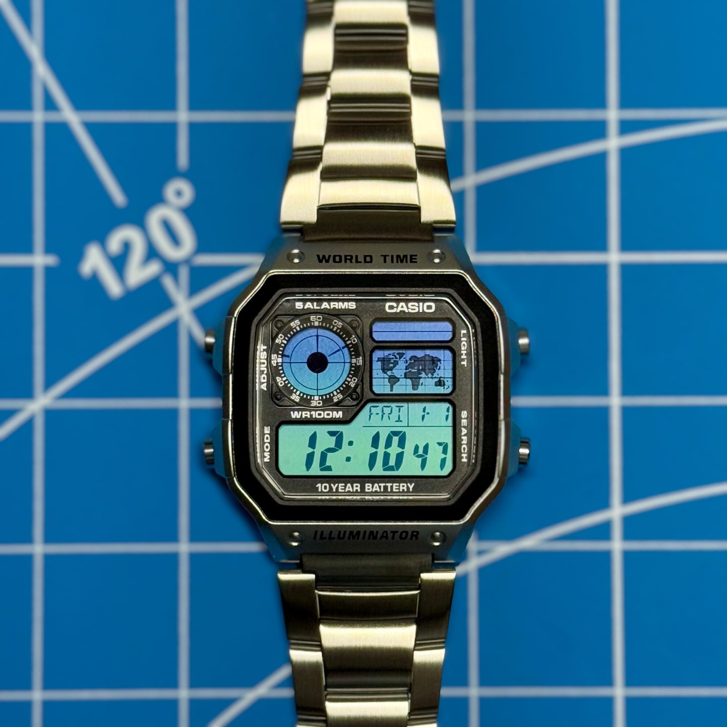 "Blue Drift" Casio Royale