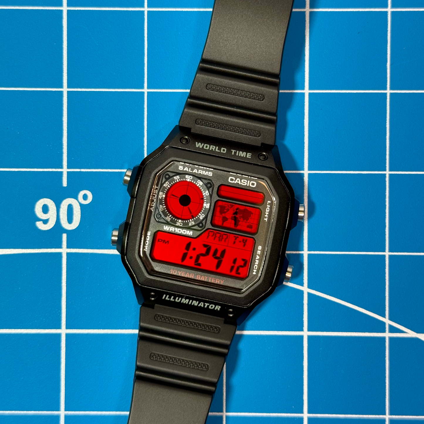 "Ruby Red" Casio Royale