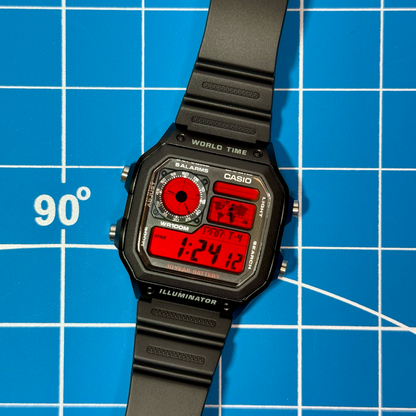 "Ruby Red" Casio Royale