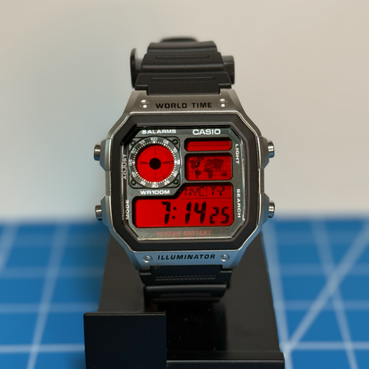 "Ruby Red" Casio Royale