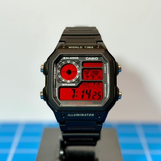 "Ruby Red" Casio Royale